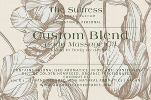 Custom Blend Body Massage Oil